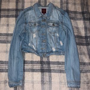 Highway Jeans Distressed Denim Jacket